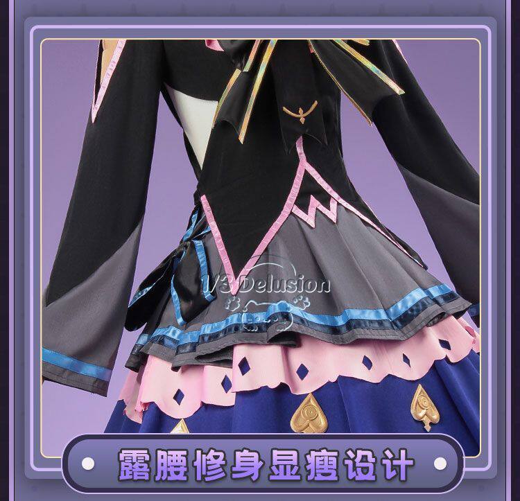 Anime Cosplay Costumes Female - Arcaea Tairitsu Initial Conflict Lolita Cosplay