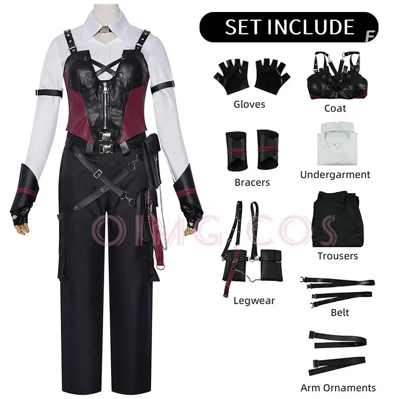 Anime Cosplay Costumes Female - Love and deepspace Deep Space Hunter