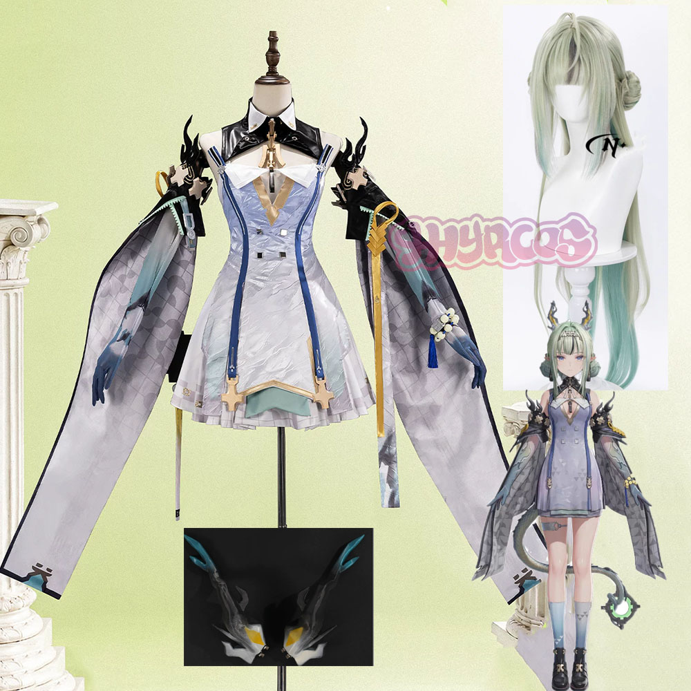 Cosplay Anime Black Hair - Arknights Endfield Si Cosplay Costume Wig