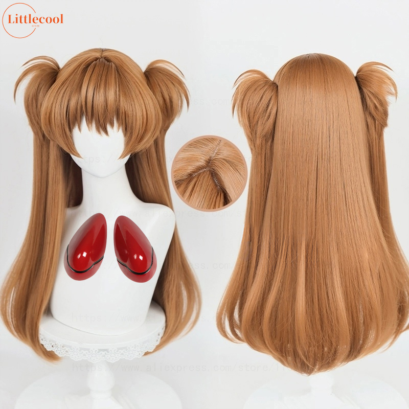 Anime Cosplay Orange Hair - High Quality EVA Asuka Langley Soryu