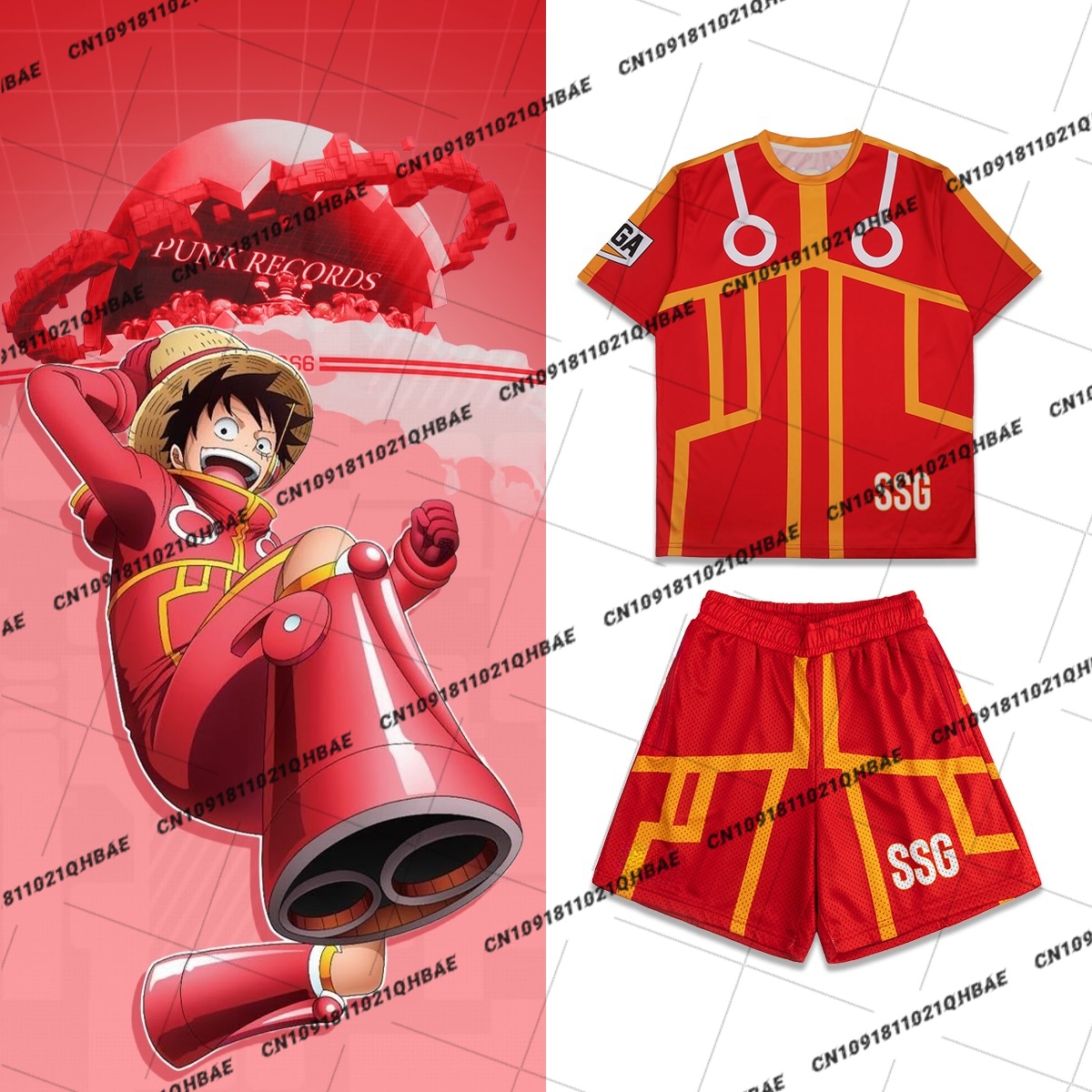Anime Cosplay Anime - New Egghead Island Monkey D. Luffy