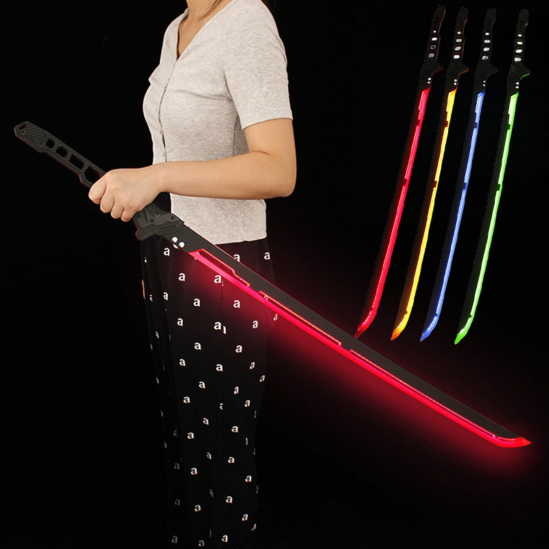 Anime Cosplay Real - 80/108cm Cyberpunk Katana Acrylic Luminous Sword