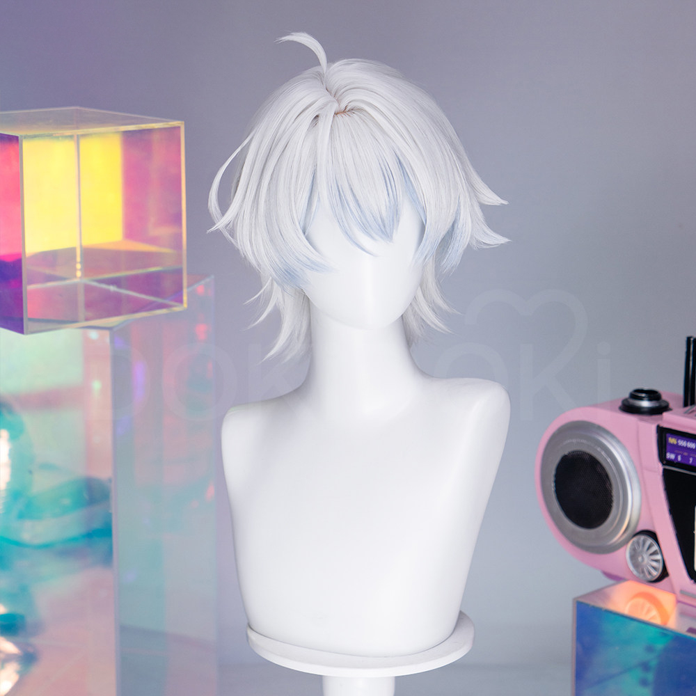 Anime Needy Girl Overdose Kara - đánh giá và giá Cosplay Anime White Hair