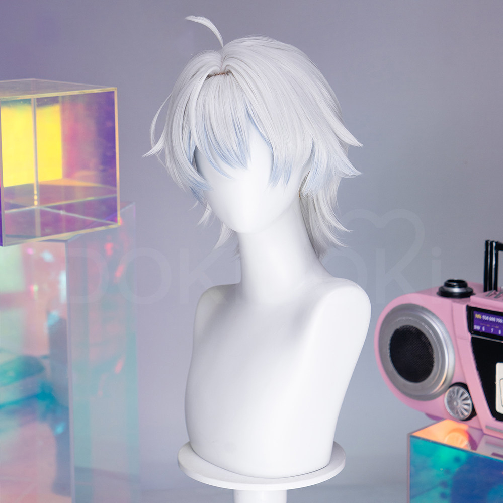 Anime Needy Girl Overdose Kara - đánh giá và giá Cosplay Anime White Hair
