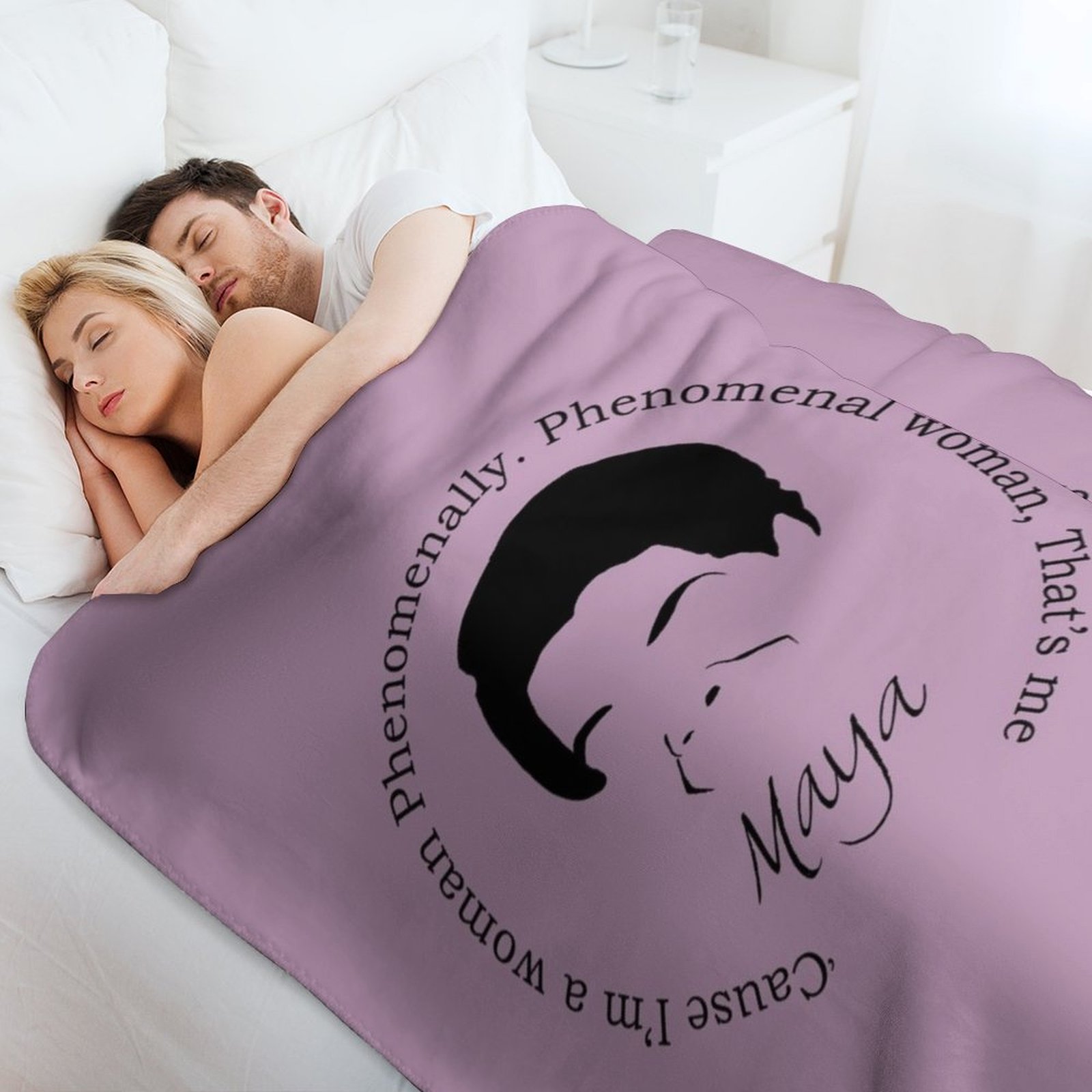 Maya Angelou Quote Throw Blank - đánh giá và giá Anime Cosplay Quotes