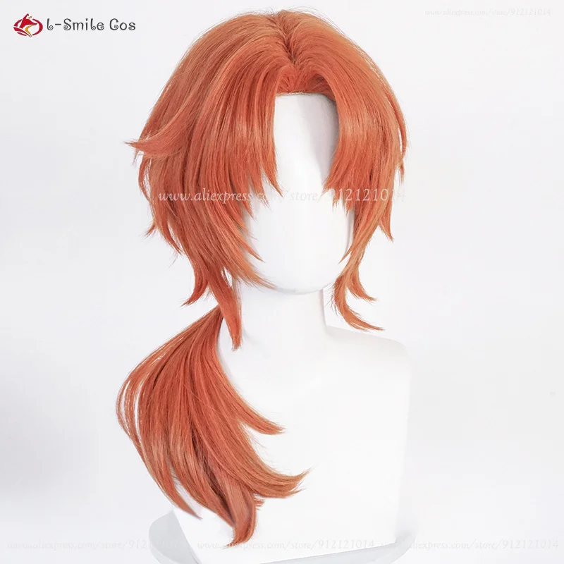 xiaoxiao Anime Hanako-kun Aoi  - đánh giá và giá Anime Cosplay Orange Hair