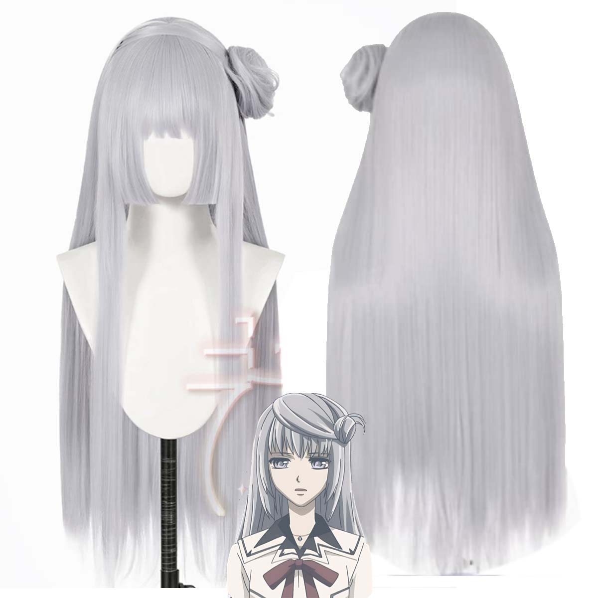 Women Anime Vampire Knight Mar - đánh giá và giá Cosplay Anime White Hair