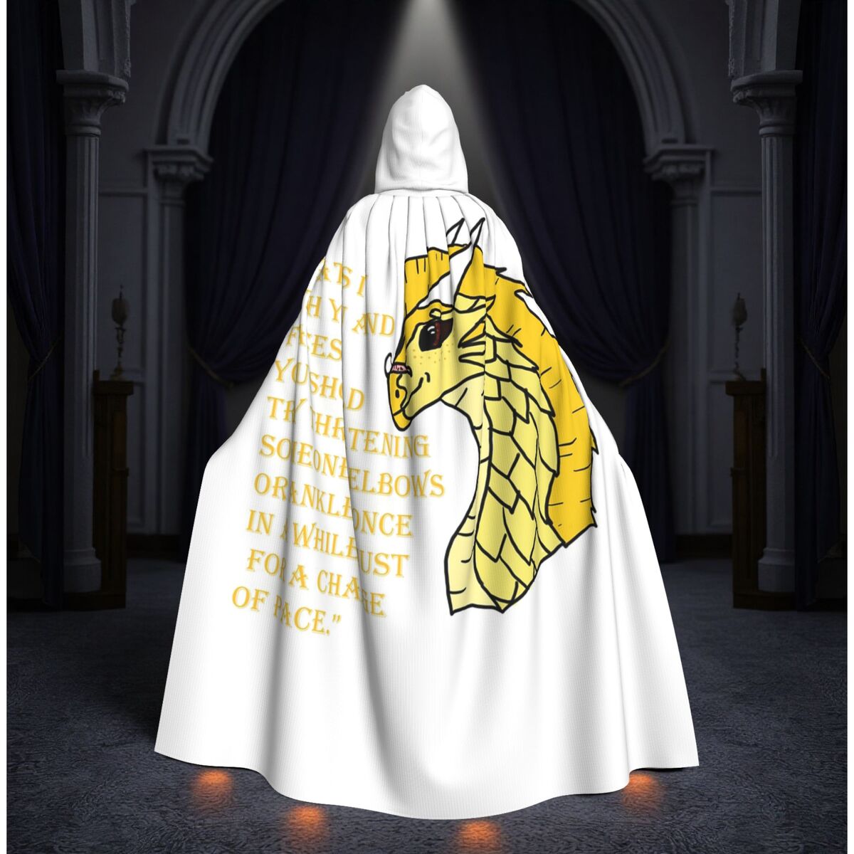 Qibli Quote Long Hooded Cloak  - đánh giá và giá Anime Cosplay Quotes