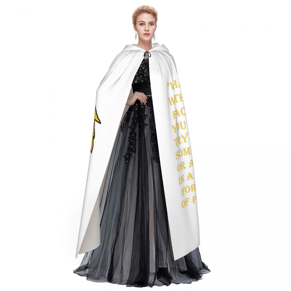 Qibli Quote Long Hooded Cloak  - đánh giá và giá Anime Cosplay Quotes