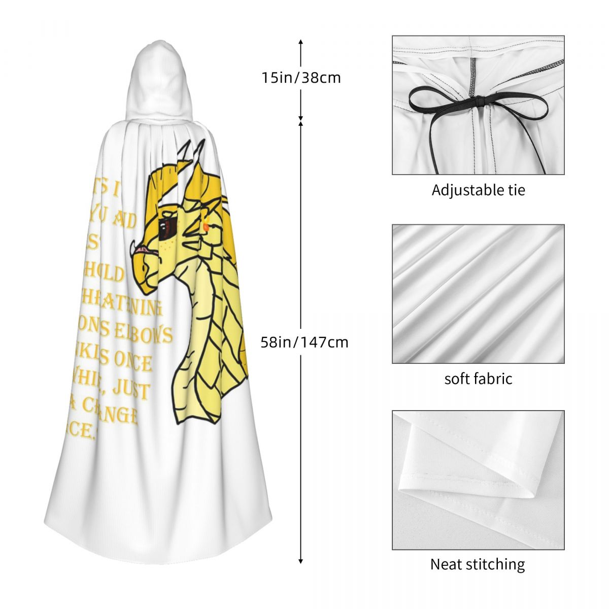 Qibli Quote Long Hooded Cloak  - đánh giá và giá Anime Cosplay Quotes