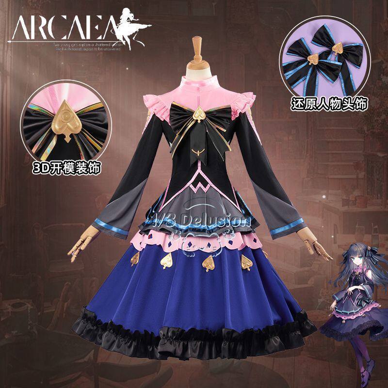 Arcaea Tairitsu Initial Confli - đánh giá và giá Anime Cosplay Costumes Female