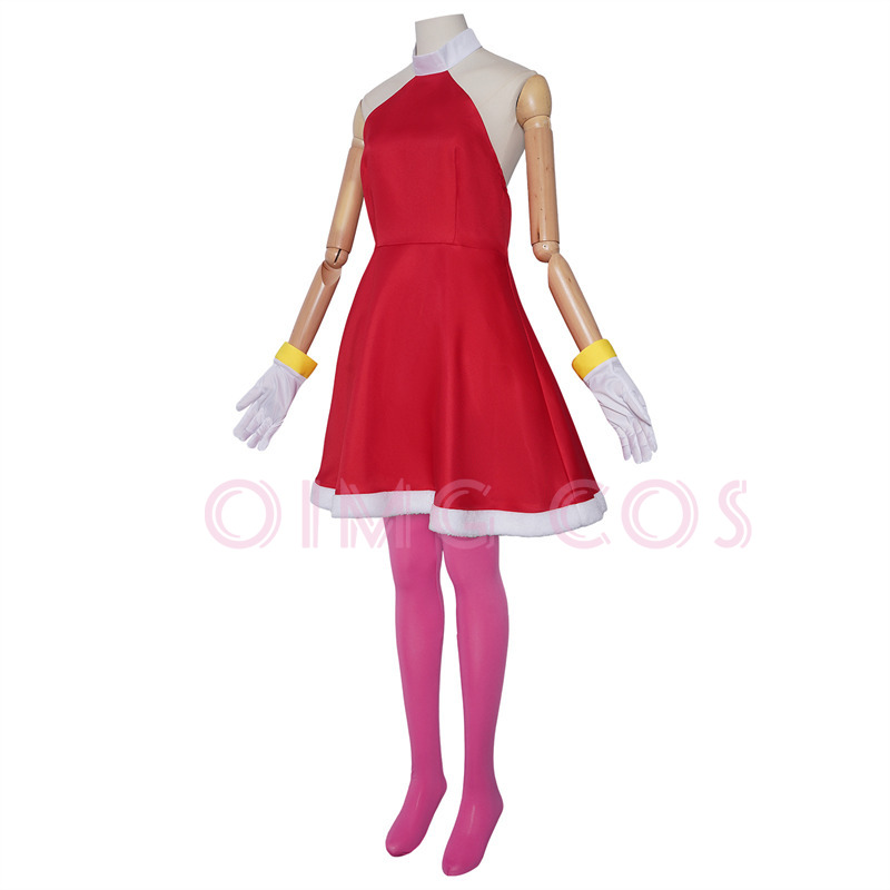 Amy Rose Cosplay Costume Adult - đánh giá và giá Anime Cosplay Costumes Female