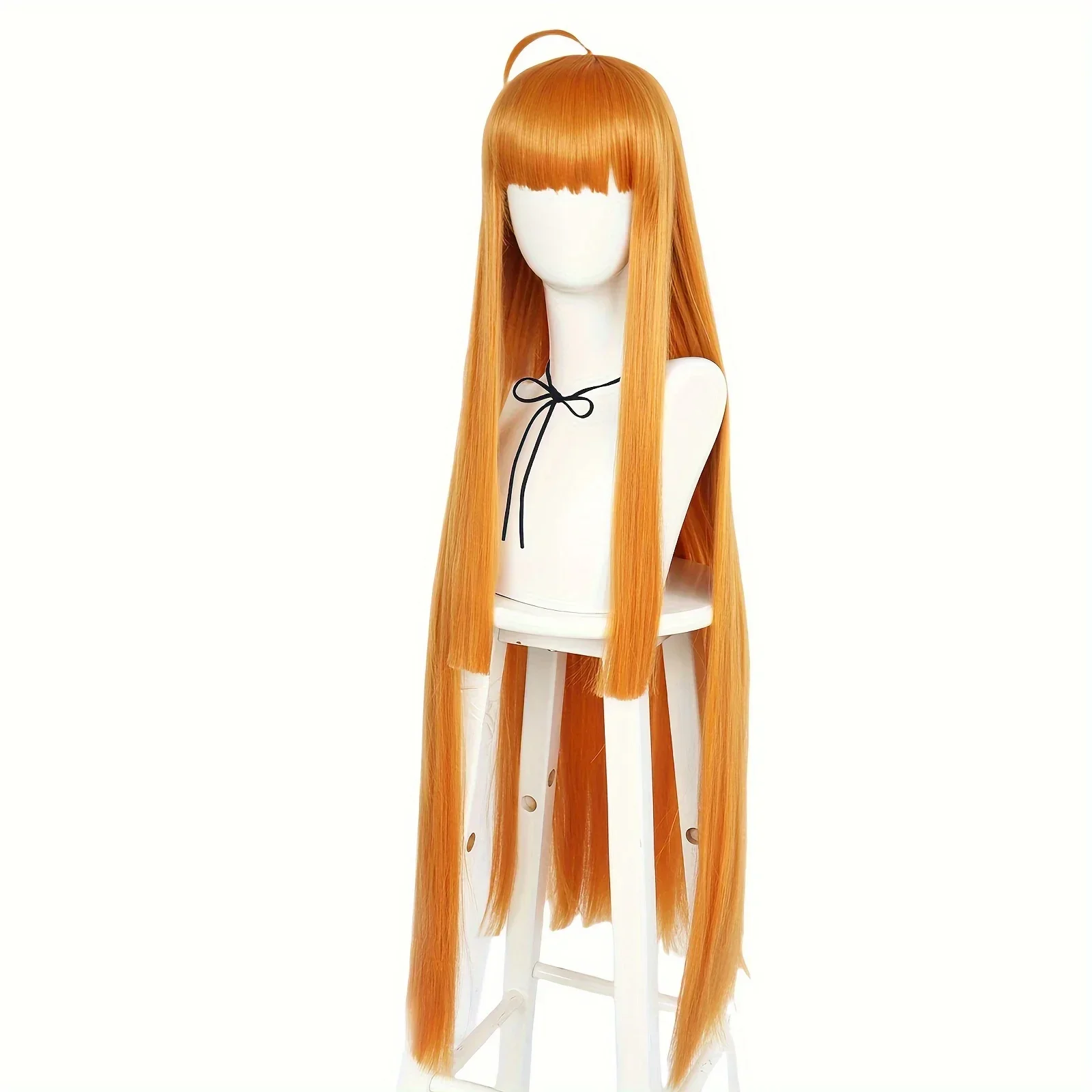 Long Orange Futaba Sakura Styl - đánh giá và giá Anime Cosplay Orange Hair