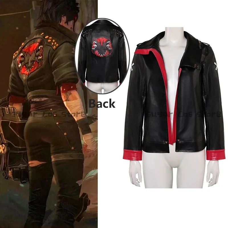 LOL Arcane Season 2 Vi Game Co - đánh giá và giá Cosplay Anime Black Hair