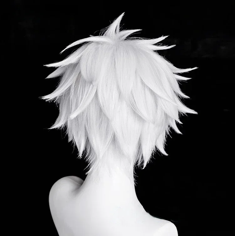 Cosplay White Gojo Satoru Wig  - đánh giá và giá Cosplay Anime White Hair