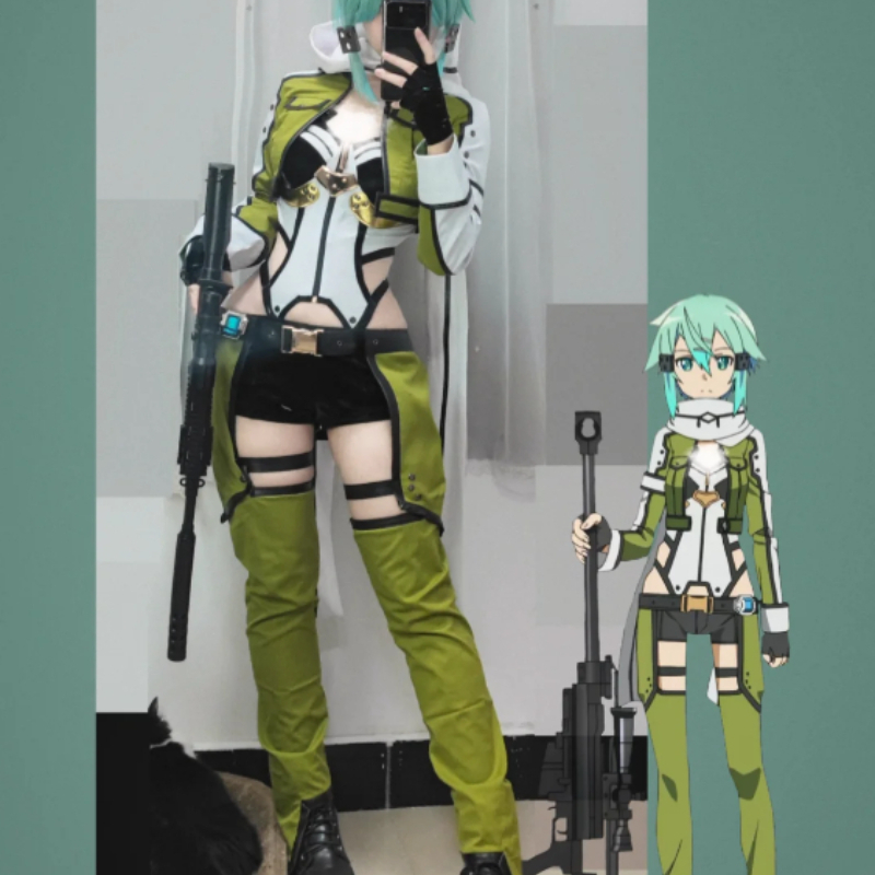 SAO Sword Art Online GGO Sinon - đánh giá và giá Cosplay Anime Online