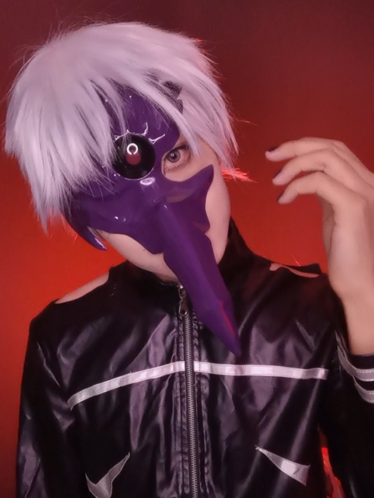 Kaneki Ken Centipede Face Cosp - đánh giá và giá Tokyo Ghoul Mask