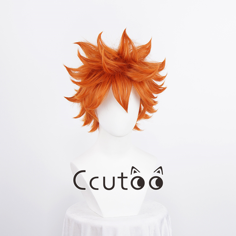 New Anime Hinata Shoyo Cosplay - đánh giá và giá Anime Cosplay Orange Hair