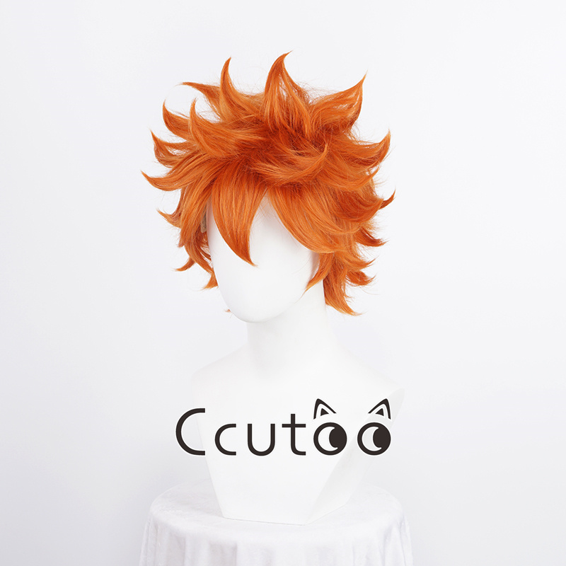 New Anime Hinata Shoyo Cosplay - đánh giá và giá Anime Cosplay Orange Hair