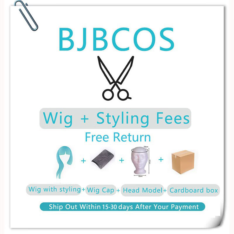 [Styled Wig]Mint Cosplay Wig G - đánh giá và giá Cosplay Anime Black Hair