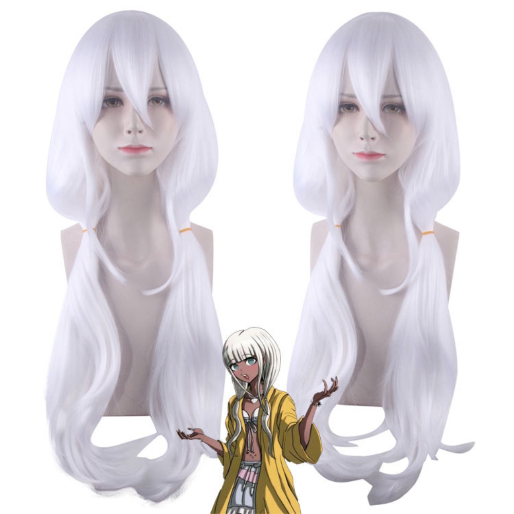 Danganronpa V3 Cosplay Wig Set - đánh giá và giá Cosplay Anime White Hair