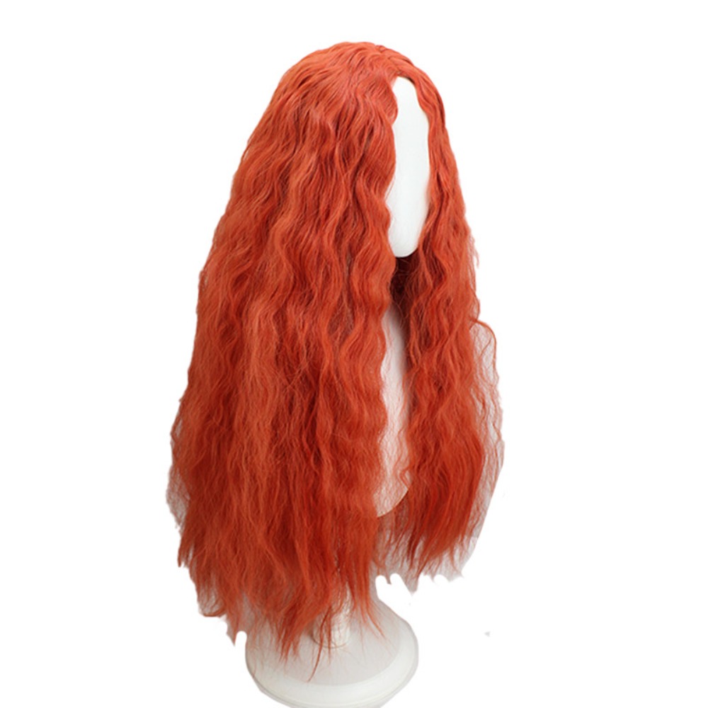 Malenia Cosplay Wig Orange Red - đánh giá và giá Anime Cosplay Orange Hair