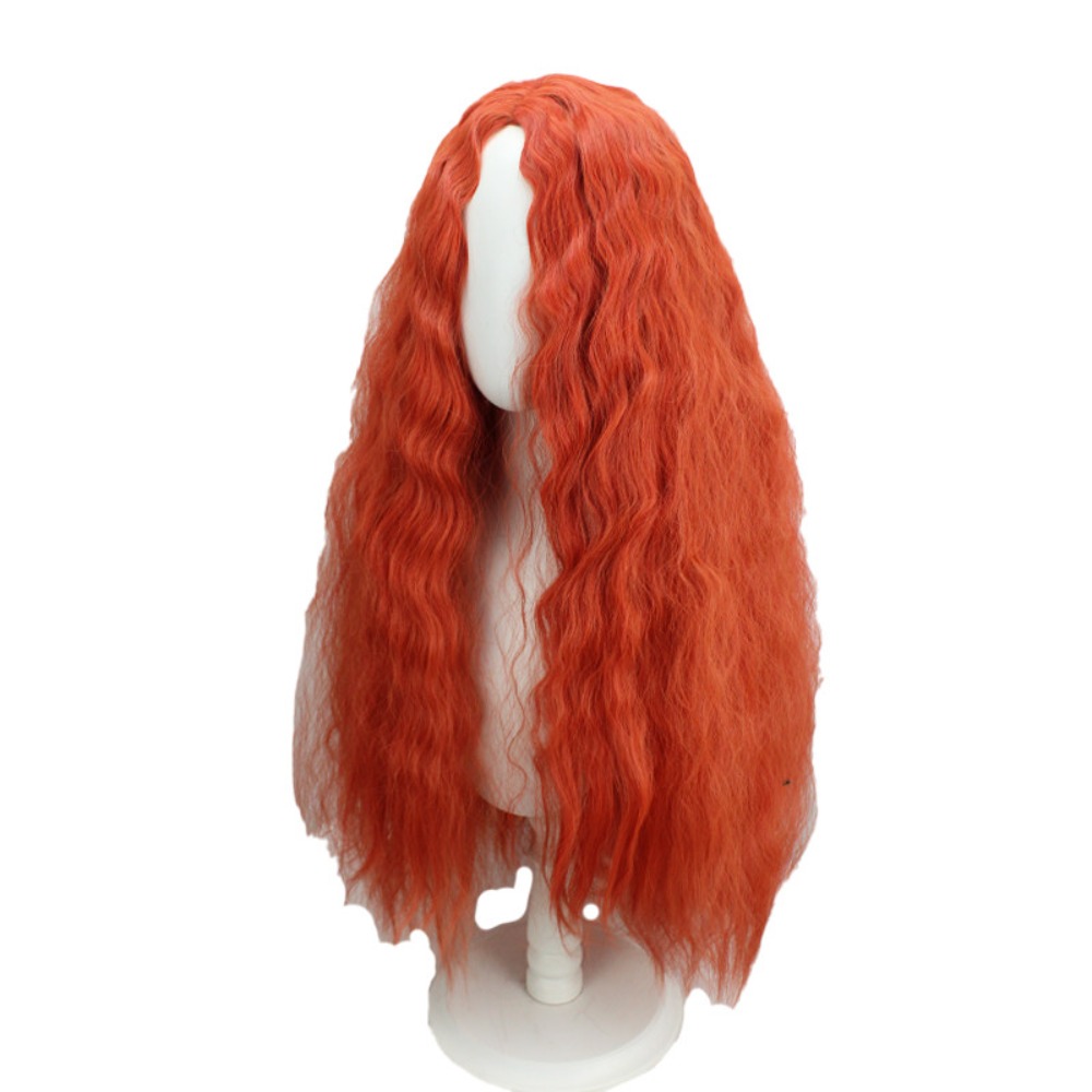 Malenia Cosplay Wig Orange Red - đánh giá và giá Anime Cosplay Orange Hair