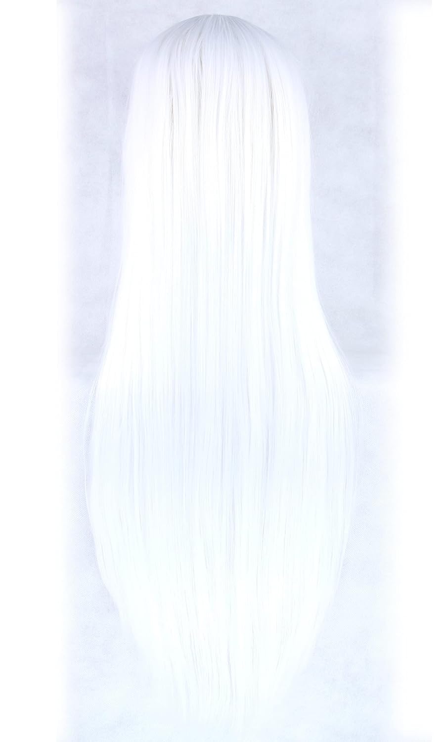 80cm Long Straight Natural Hai - đánh giá và giá Cosplay Anime White Hair