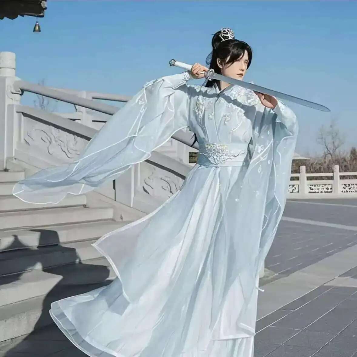 Large Size 3XL Hanfu Men Chine - đánh giá và giá Anime Cosplay Dress For Men