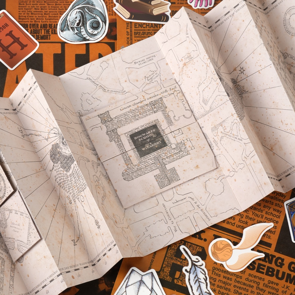 1PC Map Of The Marauder's Scho - đánh giá và giá Anime Cosplay Anime