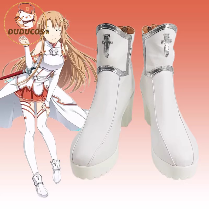Yuuki Asuna Cosplay Shoes Anim - đánh giá và giá Cosplay Anime Online